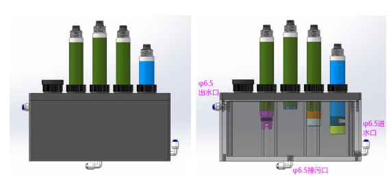 內(nèi)部測(cè)量單元示意圖