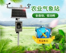 農業氣象站，開展氣象科學指導的得力助手